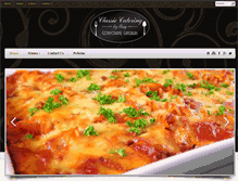 Tablet Screenshot of classiccateringbyray.com